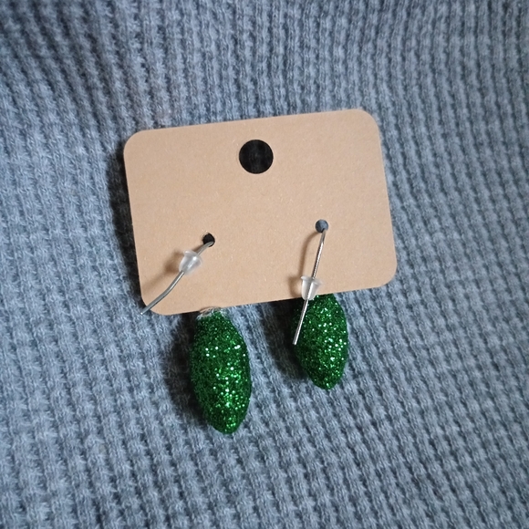 Christmas lights earrings - Picture 3 of 3
